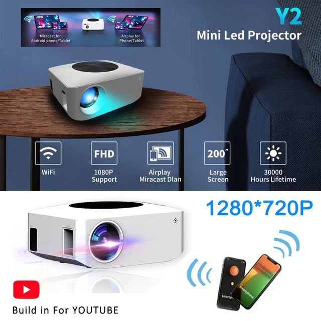 Wireless Projector - 4K WIFI - ZAGAZOOM