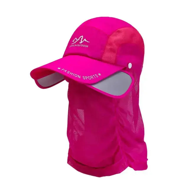 Sun Hat with Retractable Brim - Fishing! - ZAGAZOOM