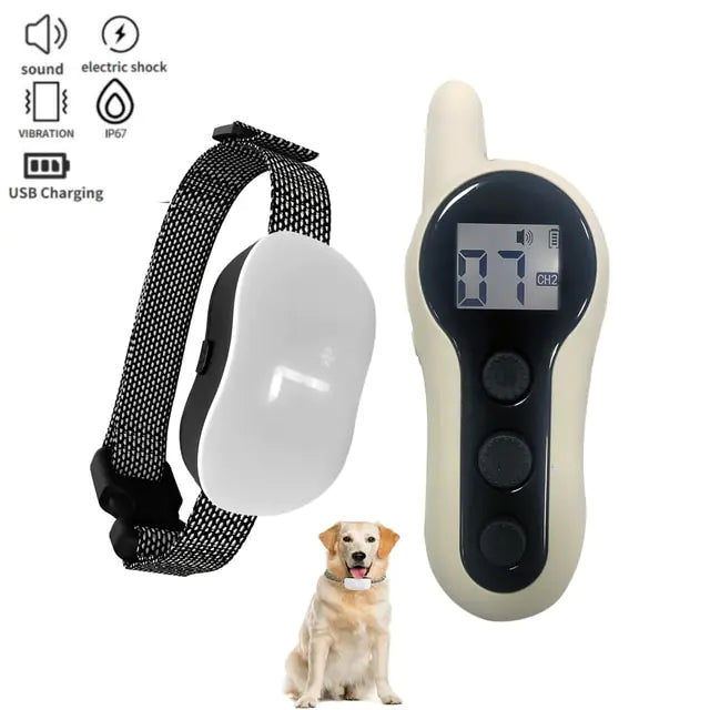 Ultrasonic Anti-Bark Dog Training Collar - ZAGAZOOM
