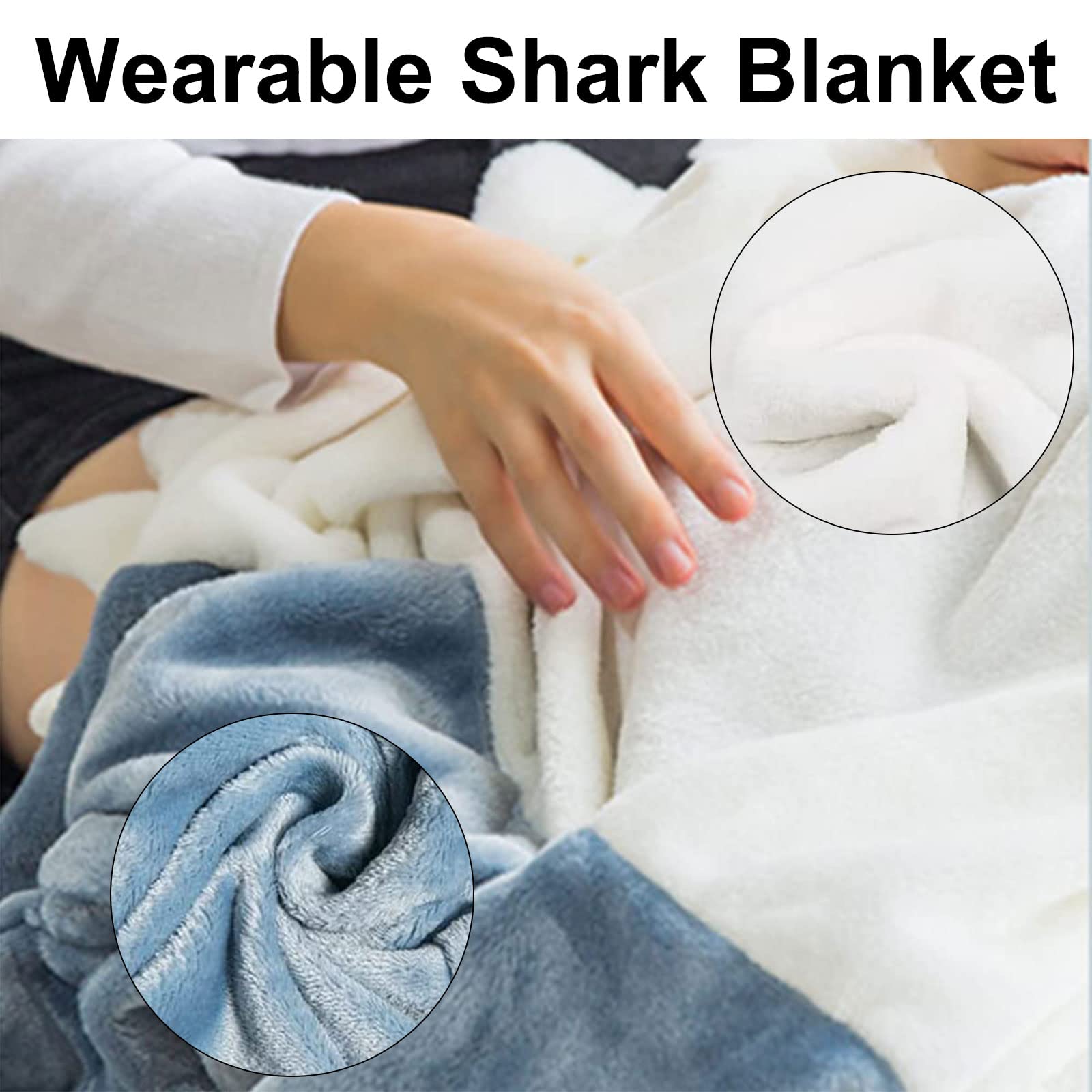 Shark Wearable Blanket - ZAGAZOOM