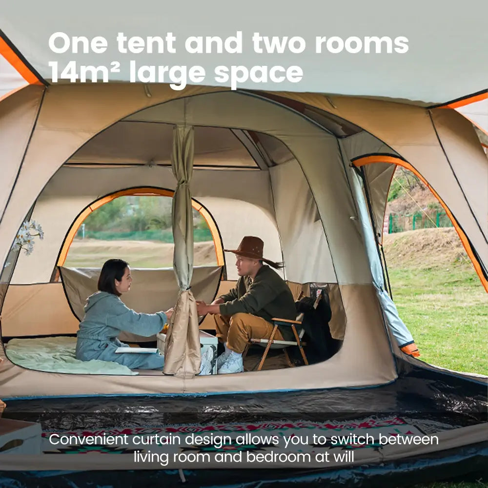 12 Person Tent - Two Room - ZAGAZOOM