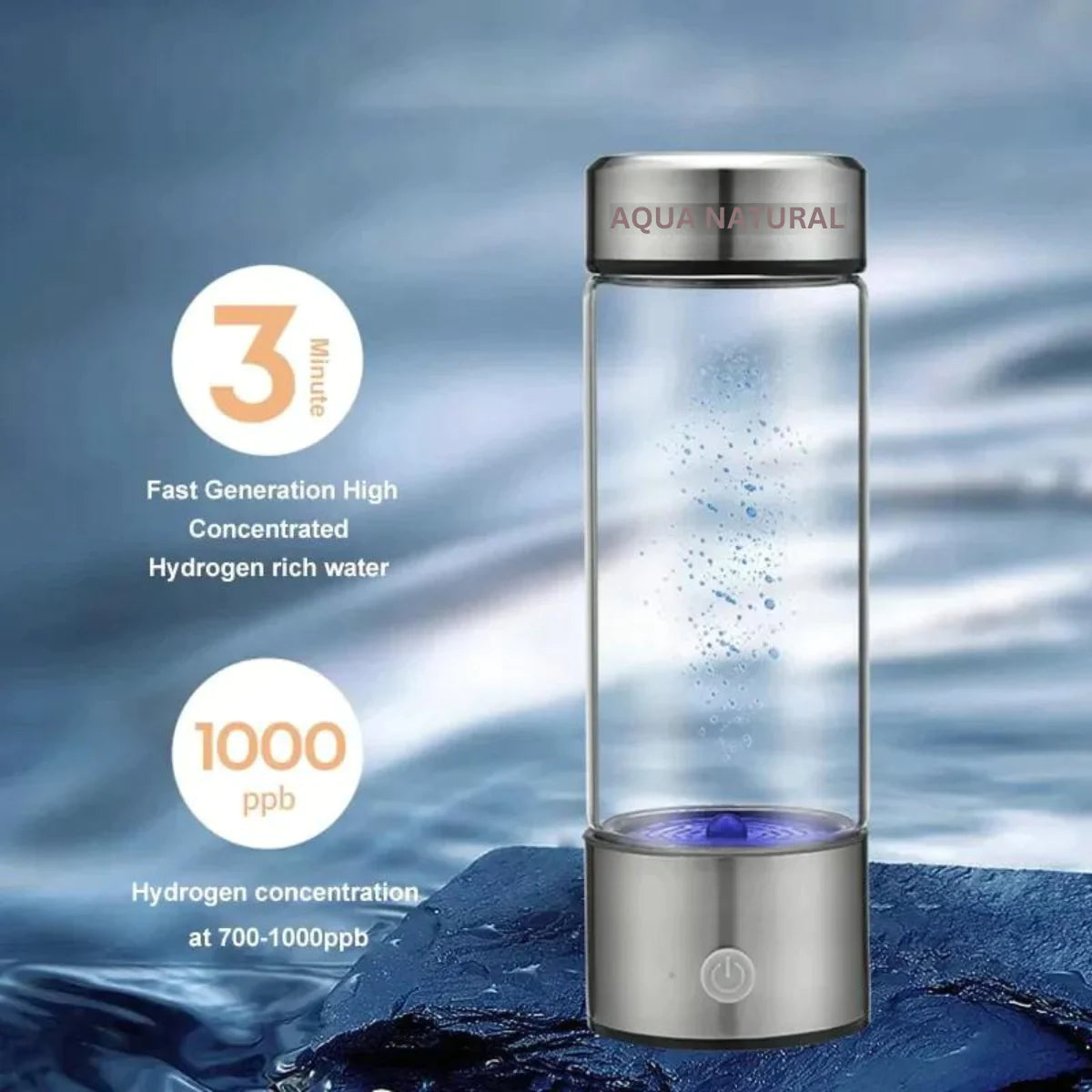 Hydrogen Water Bottle - ZAGAZOOM