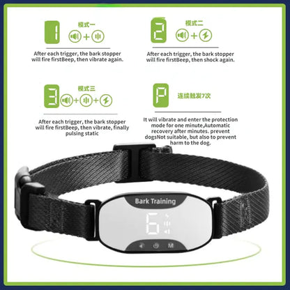 Ultrasonic Anti-Bark Dog Training Collar - ZAGAZOOM